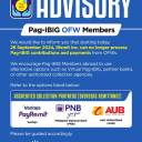 Advisory: Pag-IBIG OFW Members