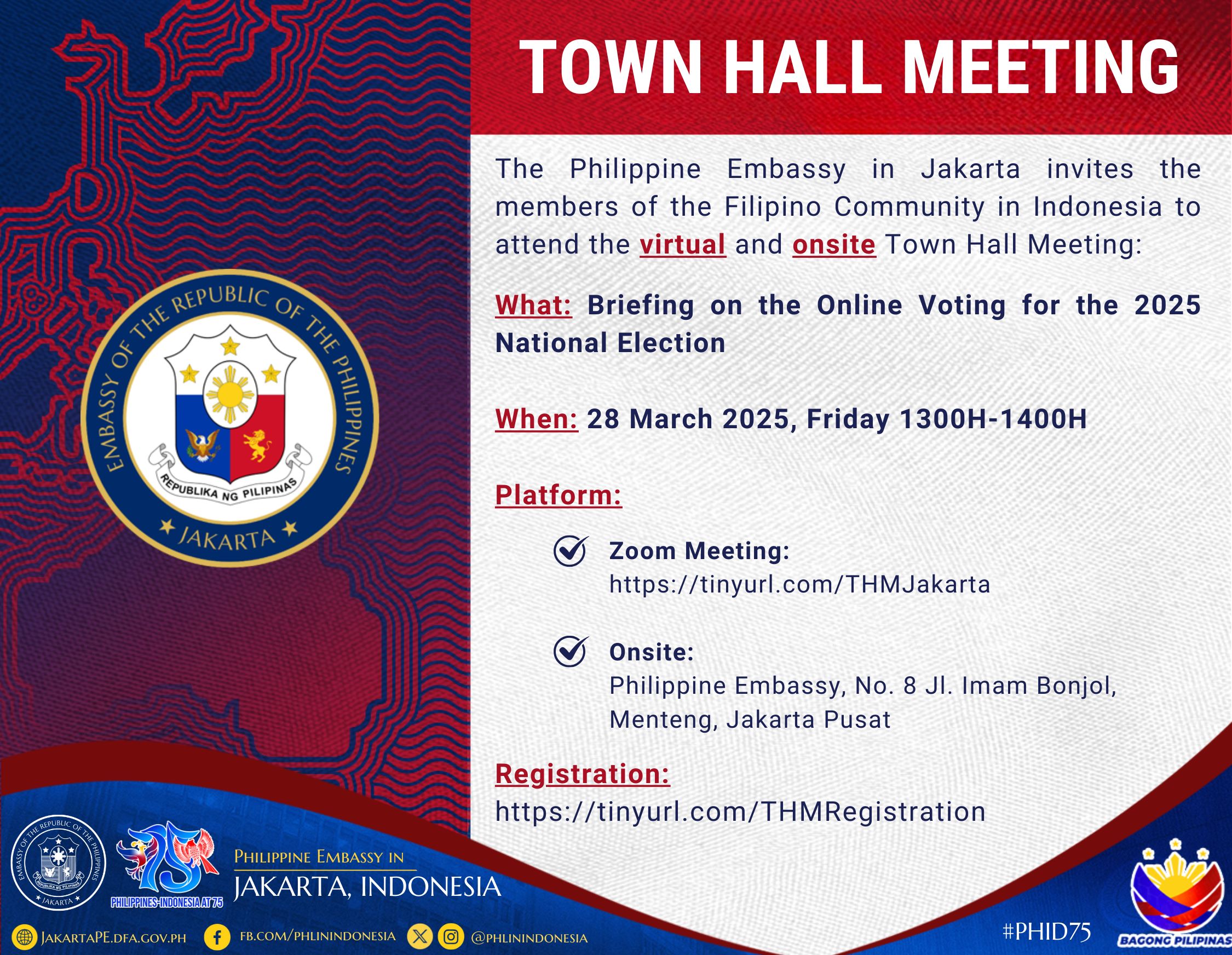 Briefing on the Online Voting for the 2025 National Election